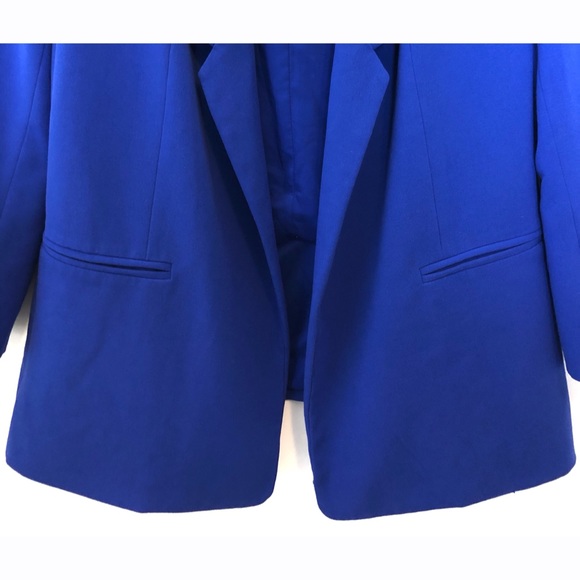 Eliza J Royal Blue Blazer Jacket Size Medium - Picture 4 of 6